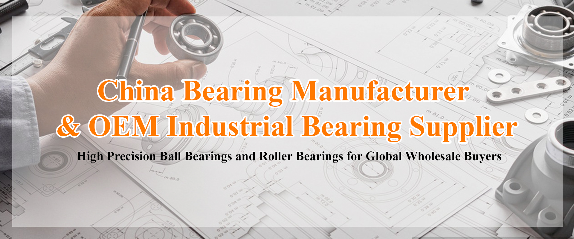 China bearing manufacturer and OEM industrial bearing supplier with high precision ball and roller bearings